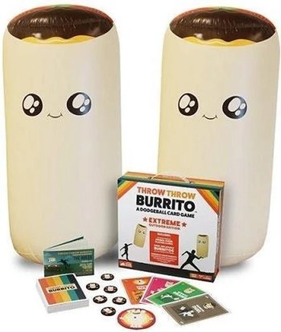 Exploding Kittens Throw Throw Burrito Extreme Outdoor Edition - Kaartspel 10 Exploding Kittens Throw Throw Burrito Extreme Outdoor Edition - Kaartspel - Afbeelding 8