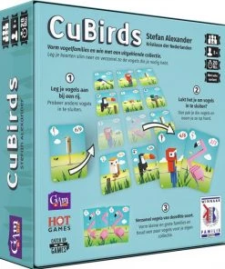 Gam'inBIZ CuBirds + Wild Cards - 2 Kaartspellen Van Kristiaan Der Nederlanden -LEERZAME SPELLEN Verkoopwinkel 550x651 1