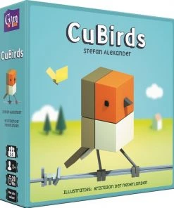 Gam'inBIZ CuBirds + Wild Cards - 2 Kaartspellen Van Kristiaan Der Nederlanden -LEERZAME SPELLEN Verkoopwinkel 550x653