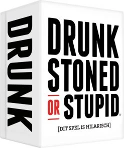 Cojones Drunk, Stoned Or Stupid - Nederlandstalig Kaartspel -LEERZAME SPELLEN Verkoopwinkel 550x658