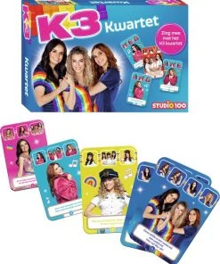 K3 Kaartspel - Kwartet - 36 Kaarten 10 K3 Kaartspel - Kwartet - 36 Kaarten -LEERZAME SPELLEN Verkoopwinkel 550x663 2