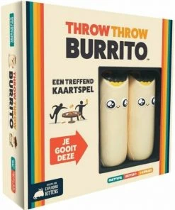 Exploding Kittens Throw Throw Burrito - Nederlandstalig Kaartspel