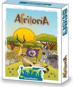 The Gamefantry Afritoria | Kaartspel Kinderen | Kaartspel Dieren | Spellen Voor Kinderen | Familie Kaartspel | Familiespel Kinderen | Spellen Voor Kinderen Vanaf 8 Jaar | 2-4 Personen -LEERZAME SPELLEN Verkoopwinkel 550x674 3