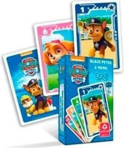 Cartamundi Paw Patrol 2 In 1 Kaartspel ( Pieten En Memo)