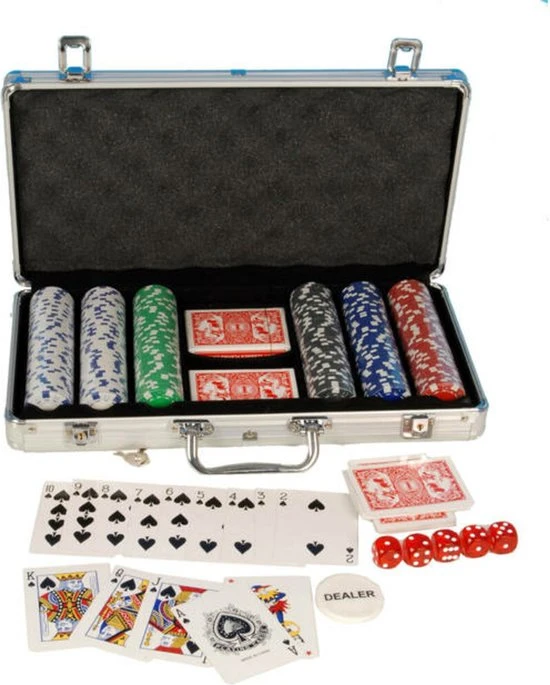 Overige Merken Poker Set Aluminium Koffer 3 Overige Merken Poker Set Aluminium Koffer