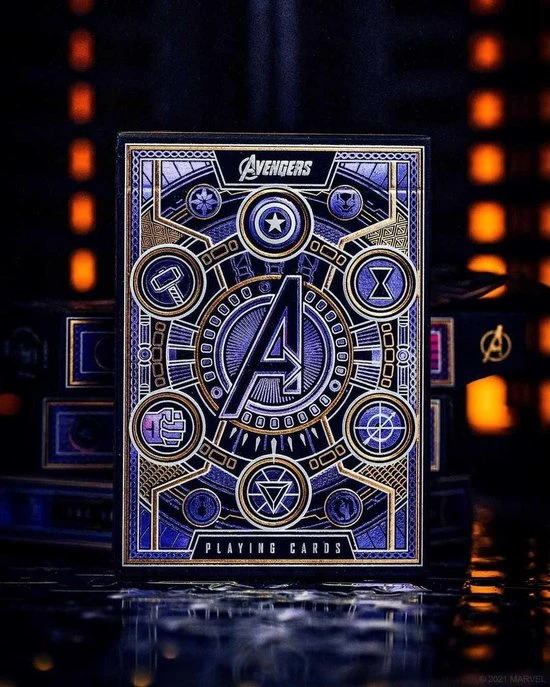 Theory11 Pokerkaarten Bicycle Avengers Purple 8 Theory11 Pokerkaarten Bicycle Avengers Purple - Afbeelding 6