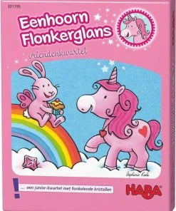Haba Spel Kwartet Eenhoorn Flonkerglans -LEERZAME SPELLEN Verkoopwinkel 550x688