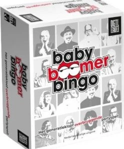 Megableu Baby Boomer Bingo - Bingo Spel - Spelletjes Voor Volwassenen - Kaartspellen