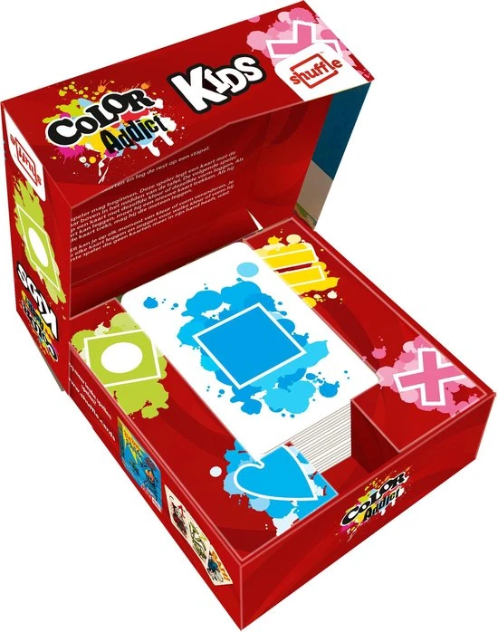 Shuffle - Color Addict Kids - Kaartspel - Familiespel - Nederlands 5 Shuffle - Color Addict Kids - Kaartspel - Familiespel - Nederlands - Afbeelding 3