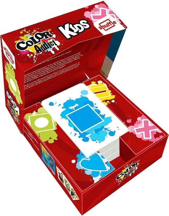 Shuffle - Color Addict Kids - Kaartspel - Familiespel - Nederlands 6 Shuffle - Color Addict Kids - Kaartspel - Familiespel - Nederlands - Afbeelding 4