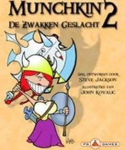 Steve Jackson Games Munchkin 2 De Zwakken Geslacht - Uitbreiding - Kaartspel -LEERZAME SPELLEN Verkoopwinkel 550x705 4
