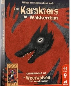 999 Games De Weerwolven Van Wakkerdam: Karakters Uitbreiding Kaartspel -LEERZAME SPELLEN Verkoopwinkel 550x706 2