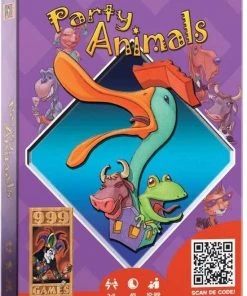 999 Games Party Animals Kaartspel -LEERZAME SPELLEN Verkoopwinkel 550x709 1