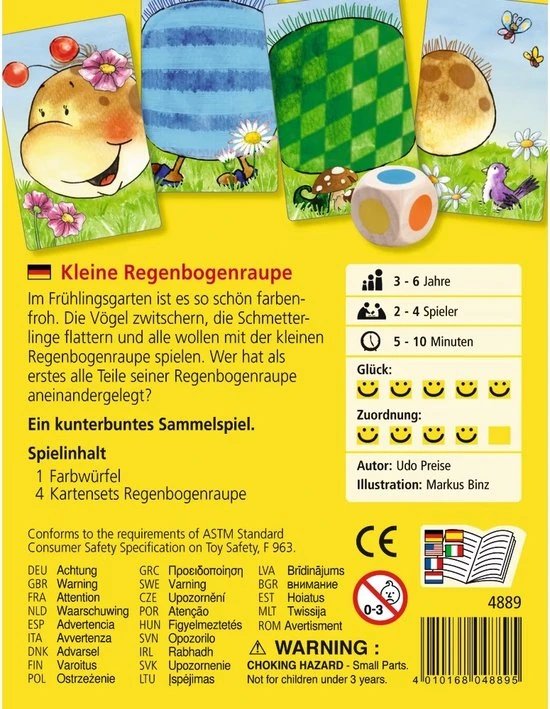 Haba Spel Spelletjes Vanaf 3 Jaar Kleine Regenboogrups 4 Haba Spel Spelletjes Vanaf 3 Jaar Kleine Regenboogrups - Afbeelding 2