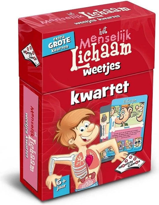 Identity Games Menselijk Lichaam Weetjes Kwartet 7 Identity Games Menselijk Lichaam Weetjes Kwartet - Afbeelding 5