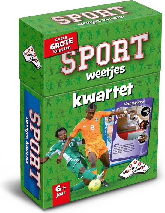 Identity Games Sport Weetjes Kwartet 5 Identity Games Sport Weetjes Kwartet - Afbeelding 3