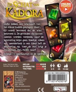 999 Games De Schat Van Kadora Kaartspel -LEERZAME SPELLEN Verkoopwinkel 550x712 5