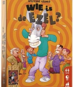 999 Games Wie Is De Ezel Kaartspel -LEERZAME SPELLEN Verkoopwinkel 550x716 1