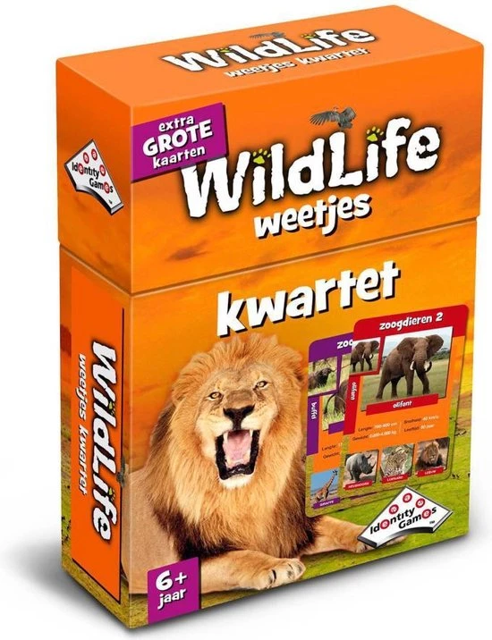 Identity Games Wildlife Weetjeskwartet 7 Identity Games Wildlife Weetjeskwartet - Afbeelding 5