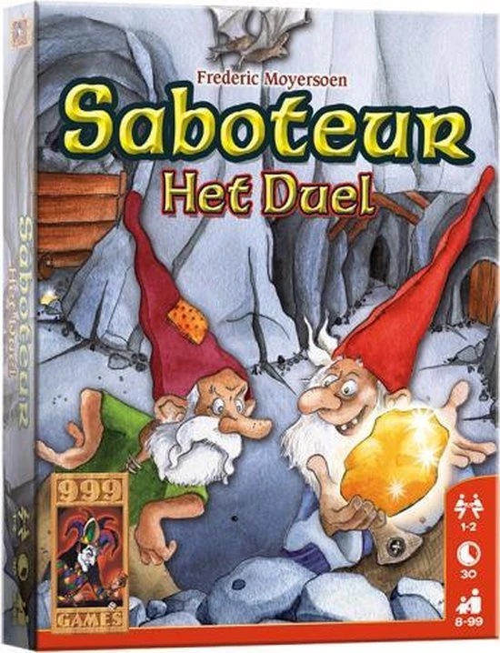 999 Games Saboteur: Het Duel Kaartspel 8 999 Games Saboteur: Het Duel Kaartspel - Afbeelding 6
