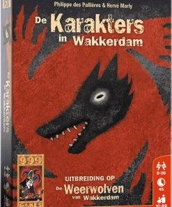 999 Games De Weerwolven Van Wakkerdam: Karakters Uitbreiding Kaartspel -LEERZAME SPELLEN Verkoopwinkel 550x719 6
