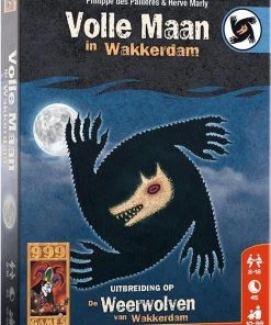 999 Games Weerwolven Van Wakkerdam:Volle Maan In Wakkerdam Uitbreiding Kaartspel