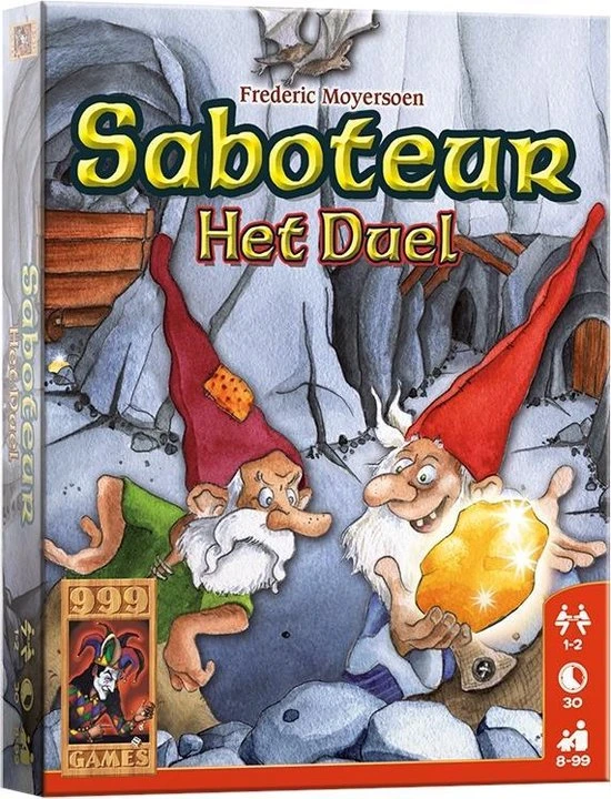 999 Games Saboteur: Het Duel Kaartspel 3 999 Games Saboteur: Het Duel Kaartspel