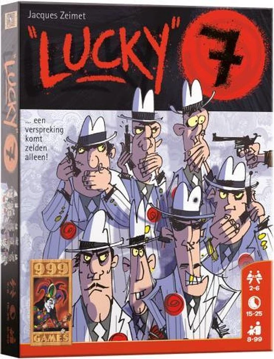 999 Games Lucky 7 Kaartspel 9 999 Games Lucky 7 Kaartspel - Afbeelding 7
