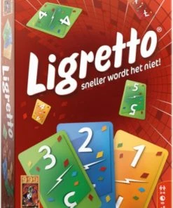 999 Games Ligretto Rood Kaartspel -LEERZAME SPELLEN Verkoopwinkel 550x733 11