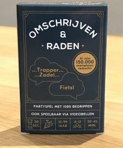Merkloos Omschrijven & Raden #1 - Pocketformaat Partyspel Geschikt Voor Grote Groepen -LEERZAME SPELLEN Verkoopwinkel 550x733 31