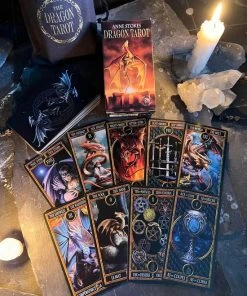 Nemesis Now Tarot Kaarten Anne Stokes Dragon Tarot Cards Multicolours -LEERZAME SPELLEN Verkoopwinkel 550x733 34