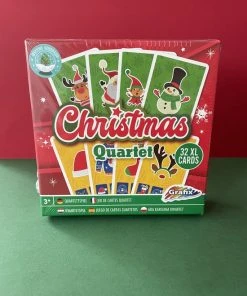 Grafix Bv Kerst Kwartetspel - Kerst Kaartspel - Kwartet - Speelgoed