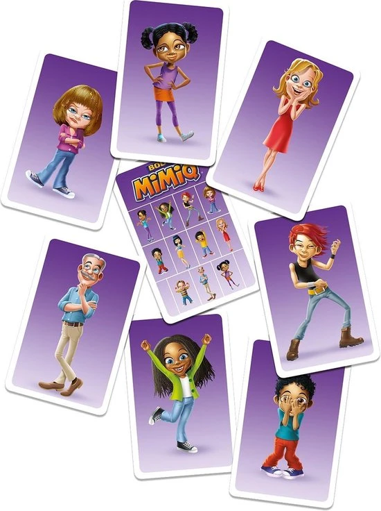 999 Games Mimiq Body Kaartspel 4 999 Games Mimiq Body Kaartspel - Afbeelding 2