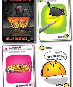 Exploding Kittens Original Edition - Engelstalig Kaartspel -LEERZAME SPELLEN Verkoopwinkel 550x737