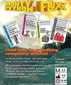 Todd Cameron Hamilton Monty Python Fluxx 9 Todd Cameron Hamilton Monty Python Fluxx -LEERZAME SPELLEN Verkoopwinkel 550x737 5
