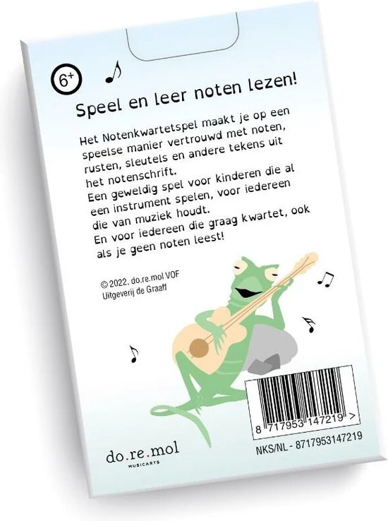 The Tipbook Company Notenkwartetspel, Los 6 The Tipbook Company Notenkwartetspel, Los - Afbeelding 4