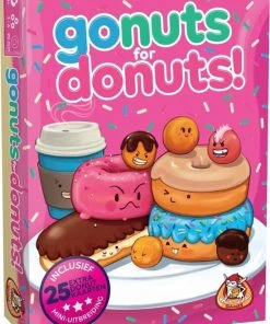 White Goblin Games Go Nuts For Donuts! - Kaartspel