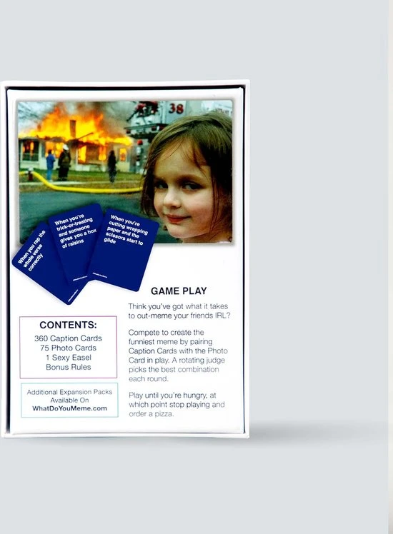 What Do You Meme - Kaartspel / Familiespel / Partyspel - Engelstalige Editie 9 What Do You Meme - Kaartspel / Familiespel / Partyspel - Engelstalige Editie - Afbeelding 7