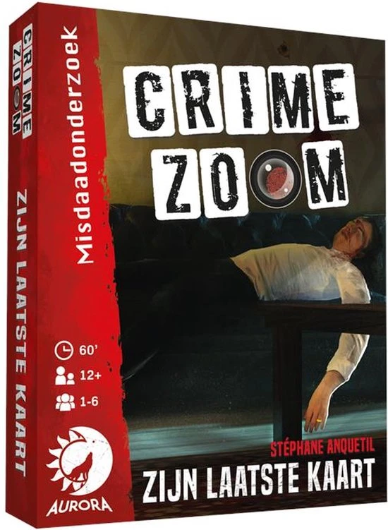 Lucky Duck Games Crime Zoom Case 'Zijn Laatste Kaart' - Kaartspel 6 Lucky Duck Games Crime Zoom Case 'Zijn Laatste Kaart' - Kaartspel - Afbeelding 4