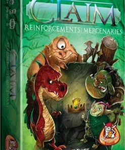 White Goblin Games Uitbreiding Claim Reinforcements: Mercenaries (nl)
