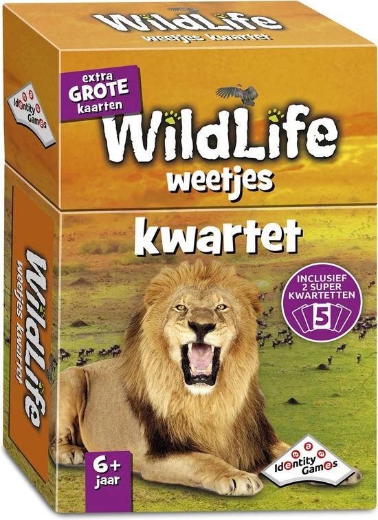 Identity Games Wildlife Weetjeskwartet 10 Identity Games Wildlife Weetjeskwartet - Afbeelding 8