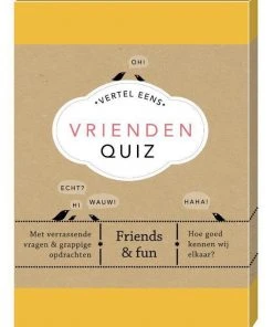 Elma Van Vliet Vertel Eens - Vrienden Quiz