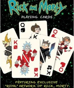 SFC SALES Rick & Morty Speelkaarten -LEERZAME SPELLEN Verkoopwinkel 550x758 9