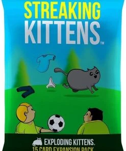 Exploding Kittens Streaking Kittens Uitbreiding - Engelstalig Kaartspel