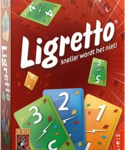 999 Games Ligretto Rood Kaartspel -LEERZAME SPELLEN Verkoopwinkel 550x767 9