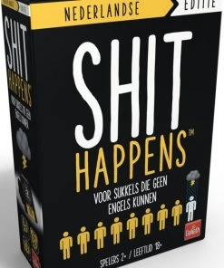 Goliath Shit Happens 18+ - Nederlandstalig Kaartspel - Partyspel -LEERZAME SPELLEN Verkoopwinkel 550x769