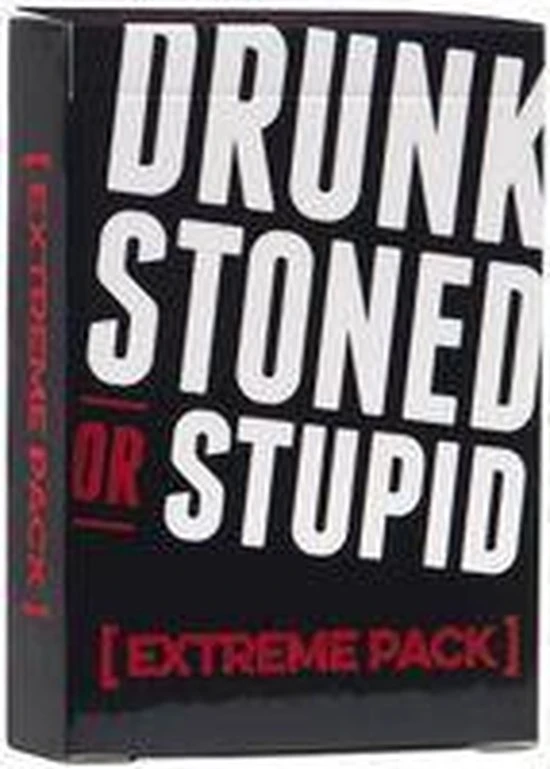 Drunk Stoned Or Stupid Extreme Pack NIEUW 3 Drunk Stoned Or Stupid Extreme Pack NIEUW