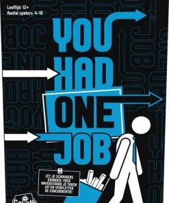 Goliath You Had One Job (NL) - Kaartspel - Je Hebt Maar Een Taak, Verpest Het Niet! -LEERZAME SPELLEN Verkoopwinkel 550x773 1