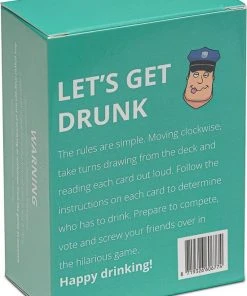 Drankspel Let's Get Drunk - Kaarten - Speelkaarten - Zuipen - Drinking Game - Volwassenen - Drankspelletje -LEERZAME SPELLEN Verkoopwinkel 550x773 6