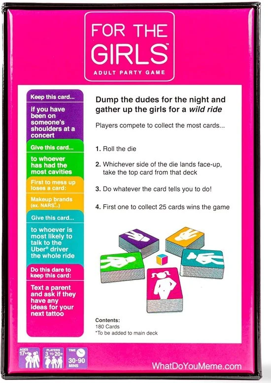 What Do You Meme For The Girls - Expansion Set - Party Spel 4 What Do You Meme For The Girls - Expansion Set - Party Spel - Afbeelding 2